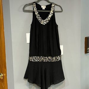 Re:Sound black sequin tank dress‎ size M